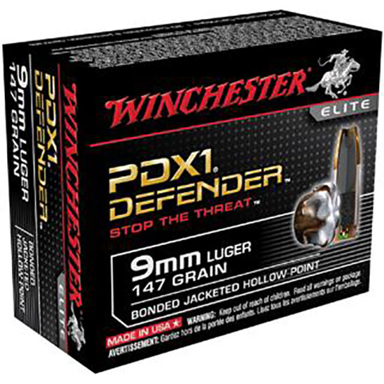 WIN PDX1 DEFENDER 9MM 147GR JHP 20/10 - Sale